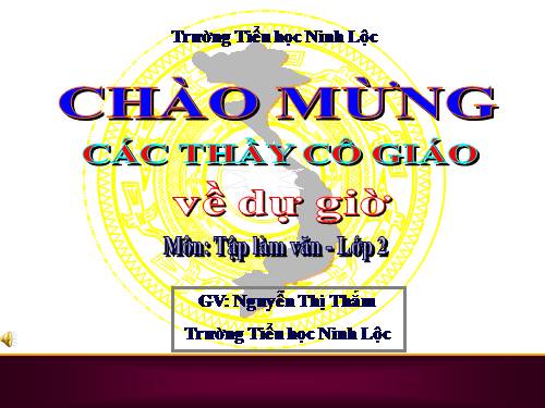 Tuần 28. Đáp lời chia vui. Tả ngắn về cây cối