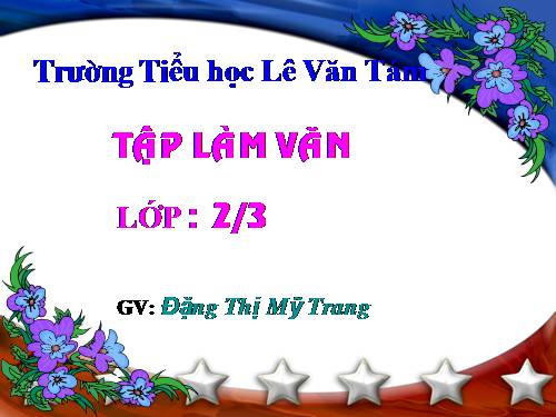 Tuần 20. Tả ngắn về bốn mùa