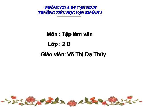 Tuần 16. Khen ngợi. Kể ngắn về con vật. Lập thời gian biểu