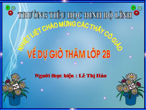 Tuần 21. Đáp lời cảm ơn. Tả ngắn về loài chim