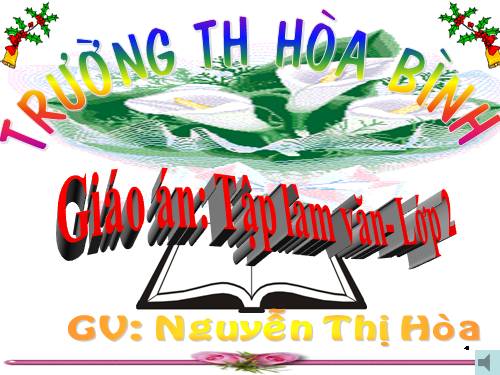 Tuần 8. Mời, nhờ, yêu cầu, đề nghị. Kể ngắn theo câu hỏi