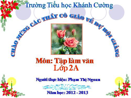 Tuần 13. Kể về gia đình