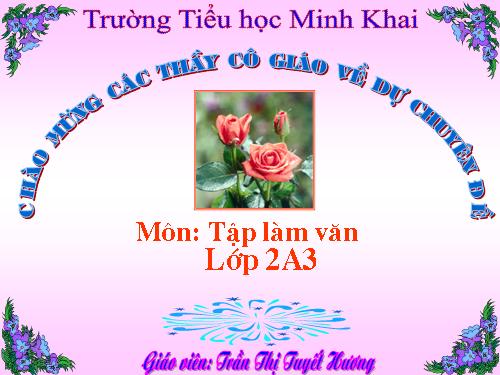 Tuần 13. Kể về gia đình