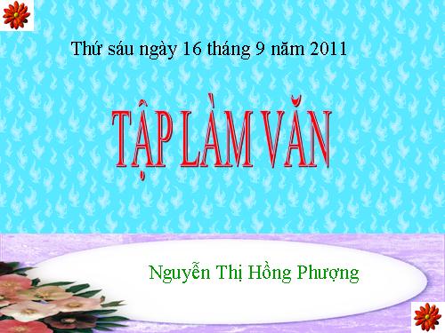 Tuần 4. Cảm ơn, xin lỗi