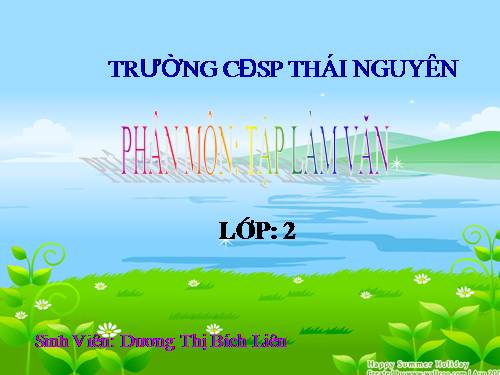 Tuần 13. Kể về gia đình