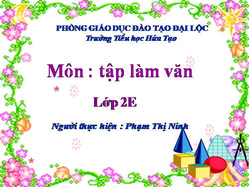 Tuần 26. Đáp lời đồng ý. Tả ngắn về biển