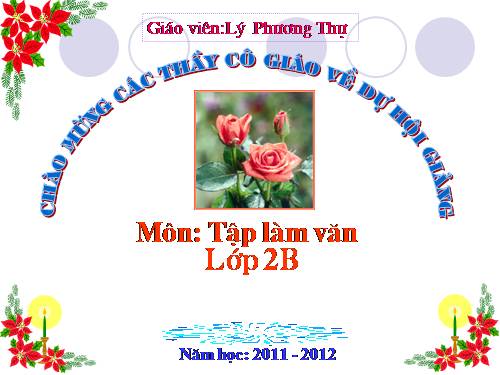 Tuần 10. Kể về người thân