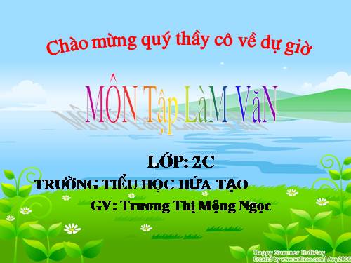 Tuần 13. Kể về gia đình