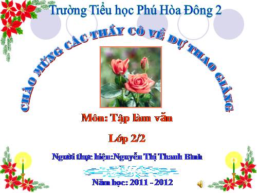 Tuần 13. Kể về gia đình