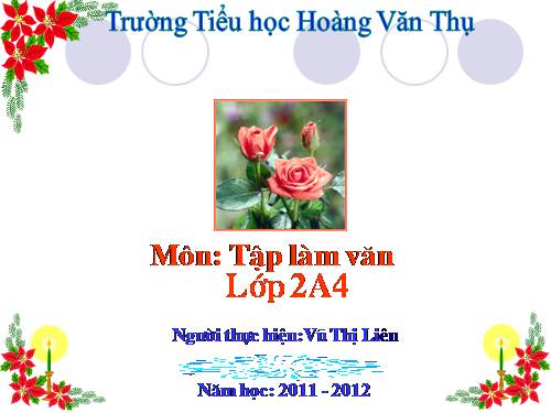 Tuần 10. Kể về người thân