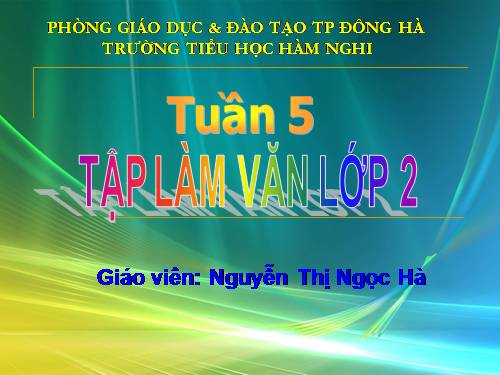 Tuần 5. Trả lời câu hỏi. Đặt tên cho bài. Luyện tập về mục lục sách