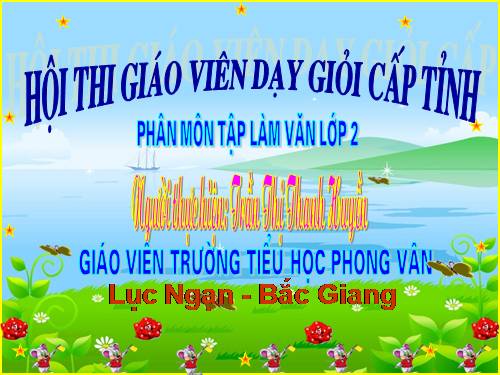 Tuần 8. Mời, nhờ, yêu cầu, đề nghị. Kể ngắn theo câu hỏi