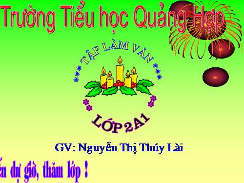 Tuần 12. Gọi điện