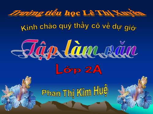 Tuần 26. Đáp lời đồng ý. Tả ngắn về biển