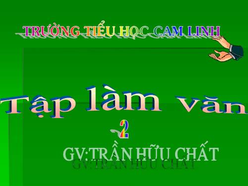 Tuần 12. Gọi điện