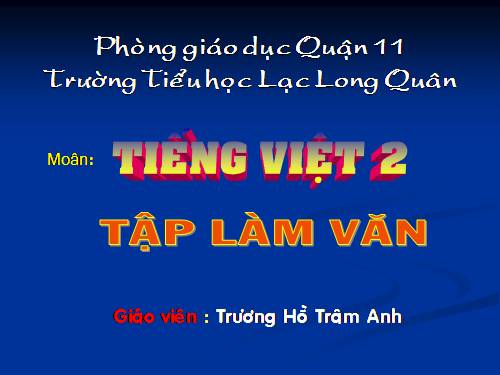 Tuần 22. Đáp lời xin lỗi. Tả ngắn về loài chim