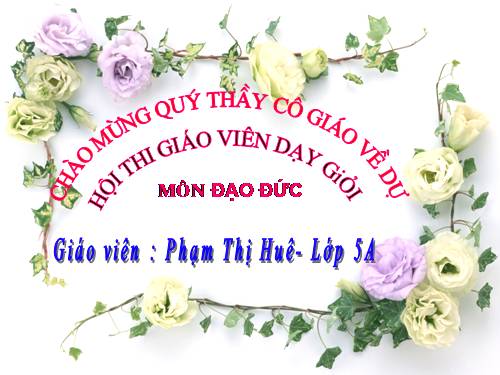 Bài 6. Kính già, yêu trẻ