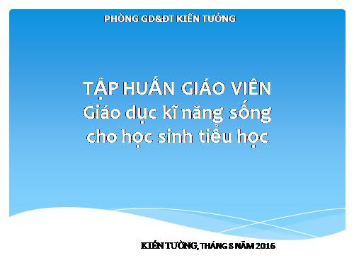 tap huan KNS