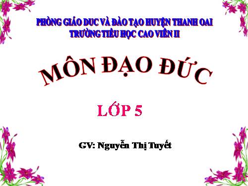 Bài 9. Em yêu quê hương