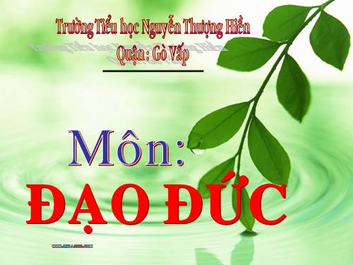 Bài 14. Bảo vệ tài nguyên thiên nhiên