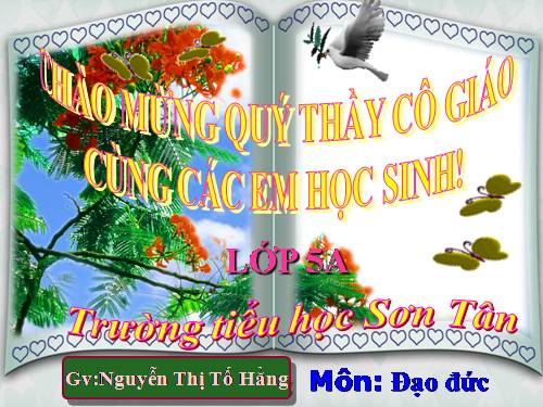 Bài 12. Em yêu hòa bình