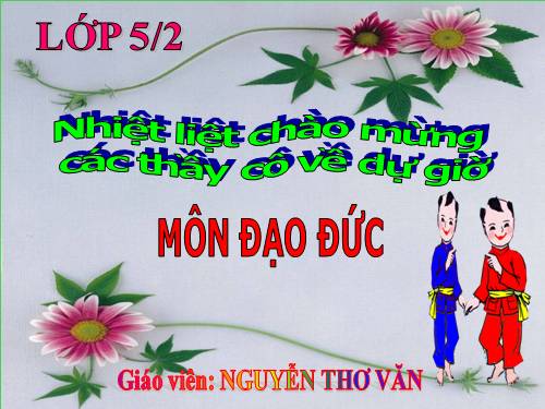 Bài 5. Tình bạn