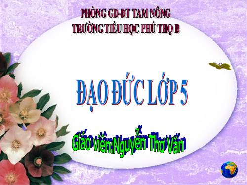 Bài 8. Hợp tác với những người xung quanh