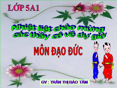 Bài 5. Tình bạn