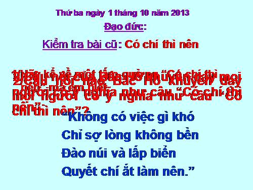 Bài 4. Nhớ ơn tổ tiên