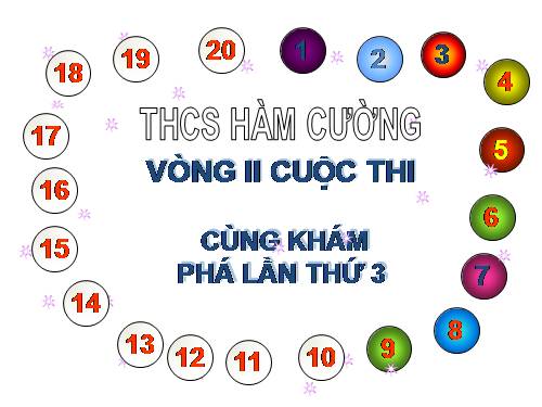 HỘI THI CÙNG KHÁM PHÁ LẦN 3