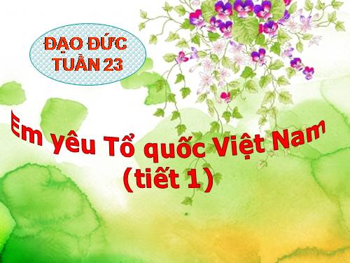 Bài 11. Em yêu Tổ quốc Việt Nam