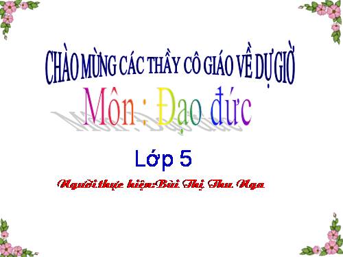 Bài 15. Dành cho địa phương