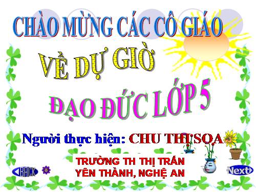 Bài 6. Kính già, yêu trẻ