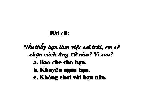 Bài 6. Kính già, yêu trẻ