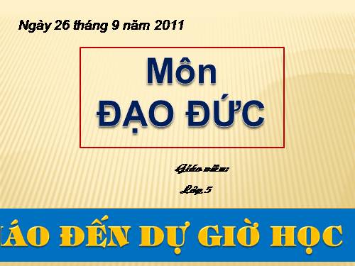 Bài 2. Có trách nhiệm về việc làm của mình