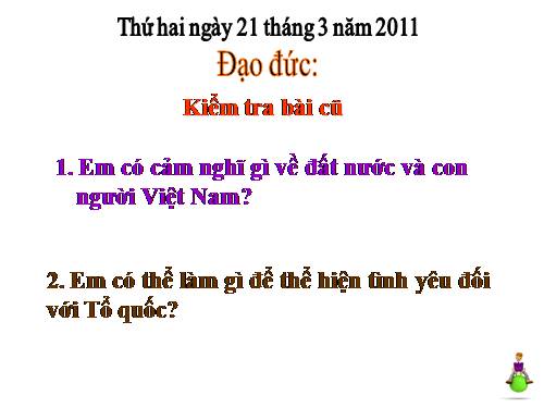 Bài 12. Em yêu hòa bình