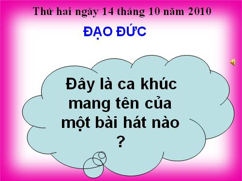 Bài 5. Tình bạn