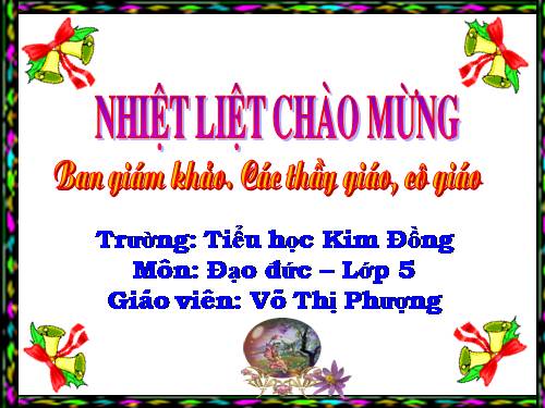 Bài 8. Hợp tác với những người xung quanh