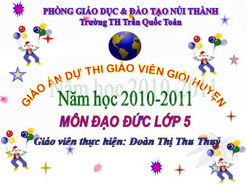 Bài 8. Hợp tác với những người xung quanh