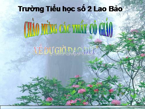 Bài 8. Hợp tác với những người xung quanh