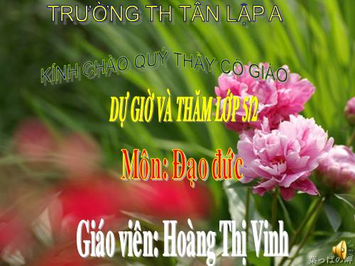 Bài 6. Kính già, yêu trẻ