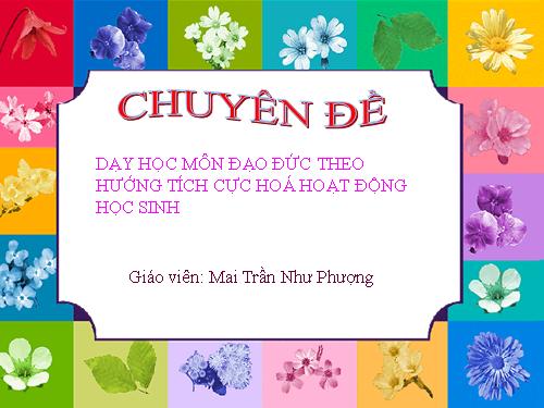 Chuyên đề 5 :Đạo đức