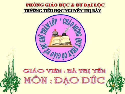 Bài 8. Hợp tác với những người xung quanh