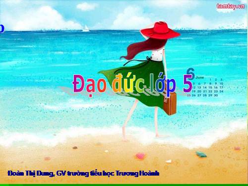 Bài 8. Hợp tác với những người xung quanh