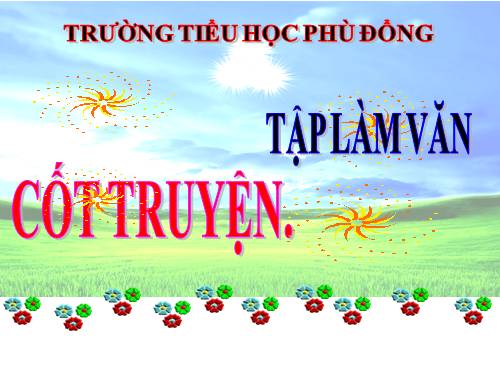 Tuần 4. Cốt truyện