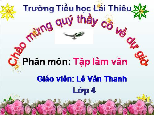 Tuần 26. Luyện tập miêu tả cây cối