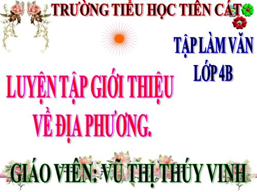 Tuần 20. Miêu tả đồ vật (Kiểm tra viết)