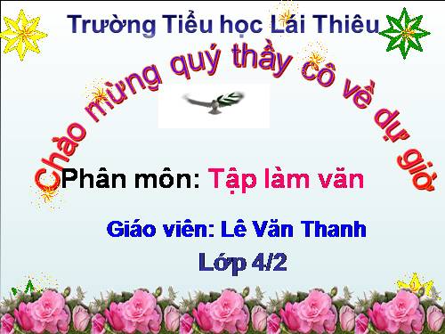 Tuần 22-23. Luyện tập miêu tả các bộ phận của cây cối