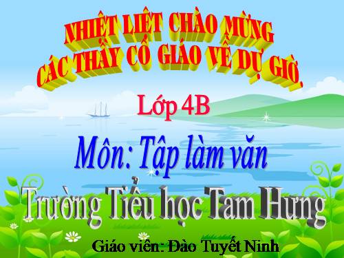 Tuần 14. Thế nào là miêu tả?