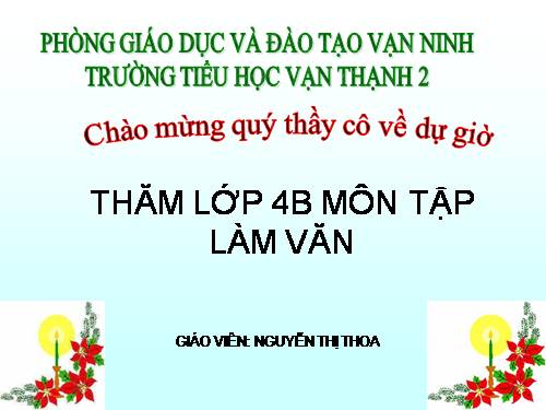 Tuần 11. Mở bài trong bài văn kể chuyện